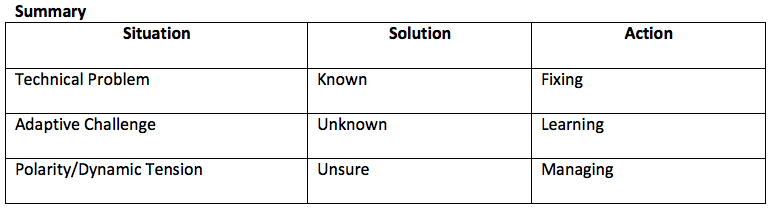 Situation, Solution & Action Chart